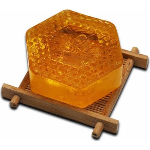 DUAI 100g Handmade Honey Soap Deep Cleansing Face Whitening Moisturizing Oil-Control Facial Soap