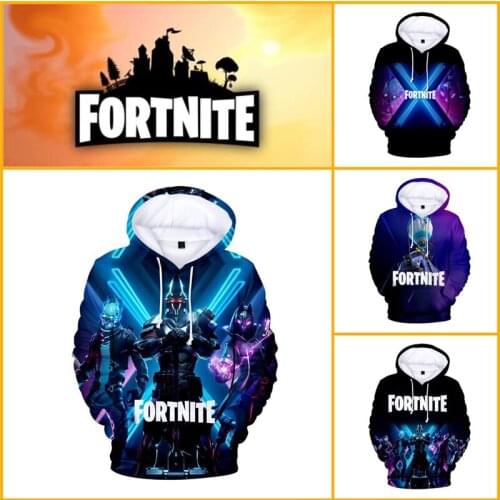 Fashion 3D Sweatshirt Cute Hoodie Fortnite Victory Children Shoot Game Clothing Harajuku Jacket Kids Hero Tops Boys Girls