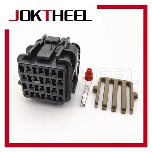 1/5/10/20 sets kit black KET 14 pin way Sealed female waterproof electric wire harness auto connector plug 7123-7544 MG610350