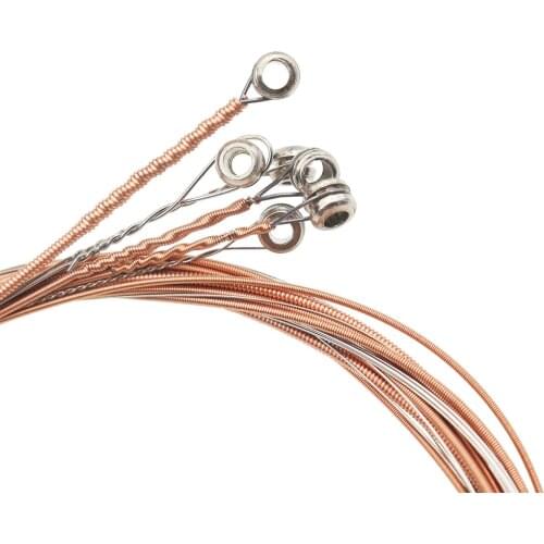 Set of 6 Pieces Guitar Stings for Folk / Acoustic Guitar