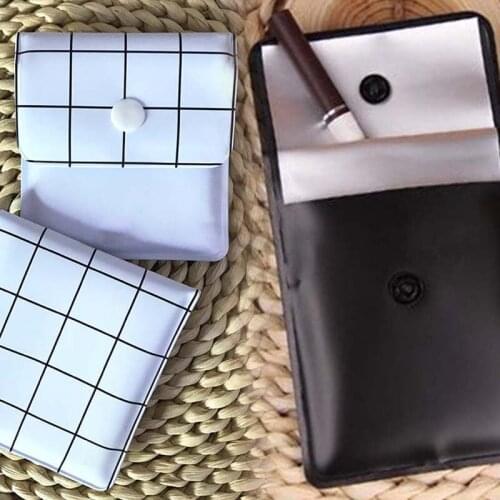 Portable Ashtray Pocket Smoking Cigar Ash Storage Bag Mini PVC Outdoor Smoking Tray Cendrier Travel Beach Gifts