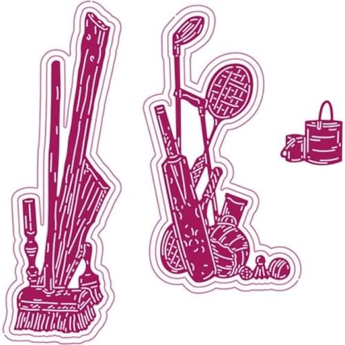 Dustpan Broom Brush Metal Cutting Die Scrapbook Embossed Paper Card Album Craft Template Cut Die Stencils New for 2021 Arrive