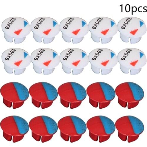 10pcs Hot And Cold Indicate For Kitchen Bathroom Mixer Tap Suitable For 7mm Bathroom Accessories Home Improvement