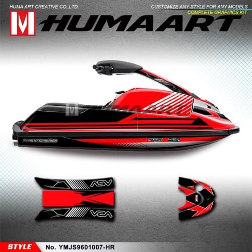HUMAART Vinyl Stickers for Personal Watercraft Super Jet Ski SJ 700 2002 2003 2004 2005 2006 2007 2008 2009 2010 2011 to 2015