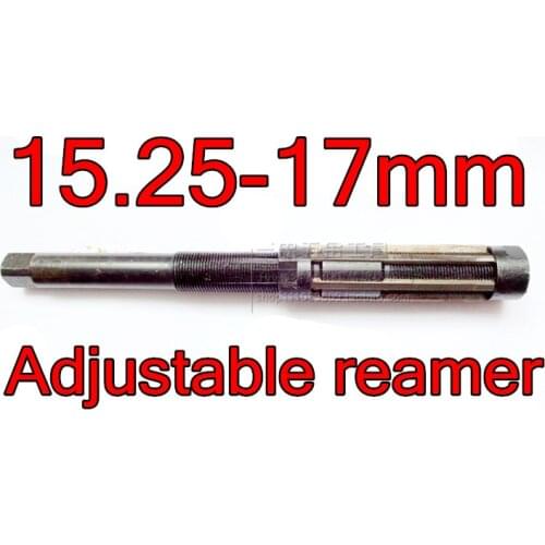 15.25-17mm 1pcs HSS Adjustable reamer Hand reamers drill The lathe tools Free shipping