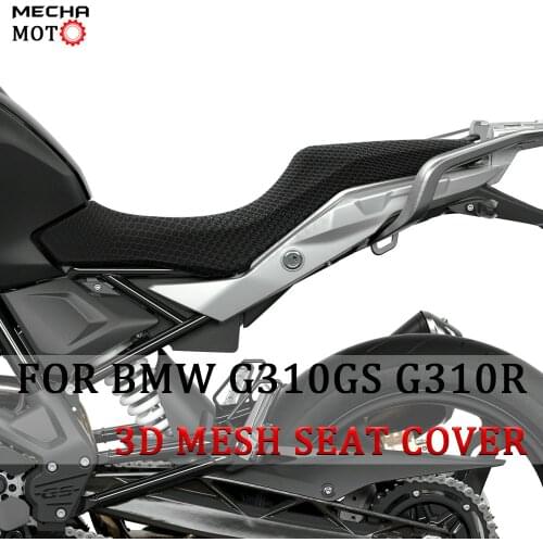 Motorcycle Accessories For BMW G310GS G310R G 310 G310 GS R Anti-Slip 3D Mesh Fabric Seat Cover Breathable Waterproof Cushion
