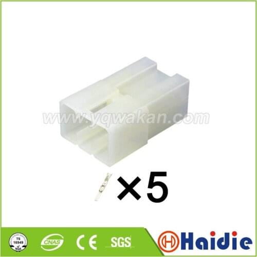 Free shipping 5sets KET auto 5pin wire electrical plug MG 620211 plastic cable female connector MG620211