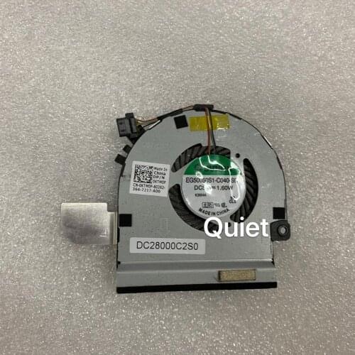 Free Shipping New original CPU fan for Dell XPS 12 XPS12 9Q23 Laptop CPU Cooling Fan cooler KTM0F 0KTM0F DC28000C2S0