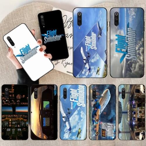 Aircraft FLIGHT SIMULATOR Phone Case for Xiaomi Mi Note 10 Lite Mi 9T Pro xiaomi 10 10 CC9 Pro 9SE