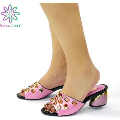 Design Shoes Women Luxury 2020 Womens Dress Shoes Square Toe High Quality Party Slip on Shoes for Women High Heel Shoes