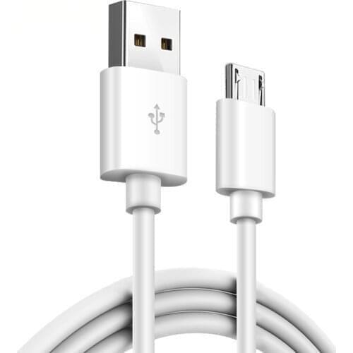 Micro USB Phone Charger Cable 1m Flat Kabel For Huawei Y9 P9 Lite 7X 7A 7C Pro 6A 7 Lenovo K5 Long Usb