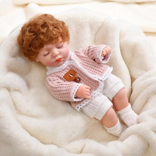 Simulation Doll 30cm Rebirth Doll Bath and Dress Up Doll Baby Child Reborn Baby Doll