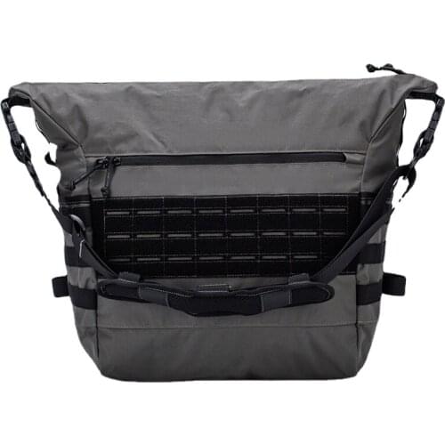 Mens Nylon Crossbody Hiking Military Messenger Molle Backpack Laser Cut Casual Handbags Sling Shoulder Bags