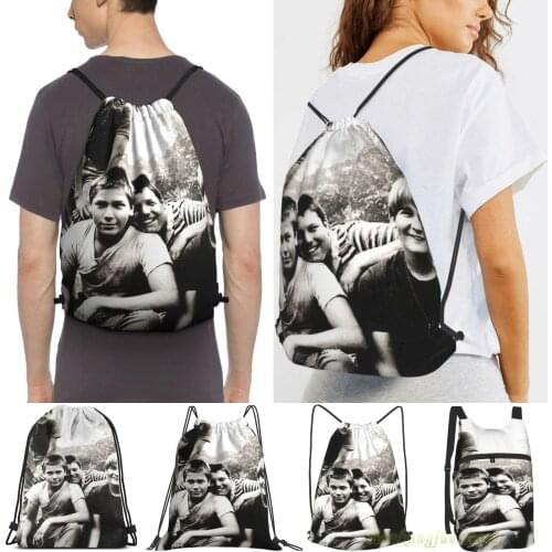 Men Sackpack Strap Bags Stand By Me(2) Women Purpose Drawstring Backpacks Outdoor Travel Backpacks For Gym Training Fitness Bag