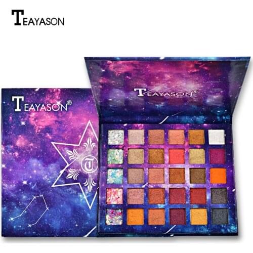New Cosmetics 30 Colors Glitter Gel Pearl Powder Shimmer Eyeshadow Long Lasting Makeup Palette