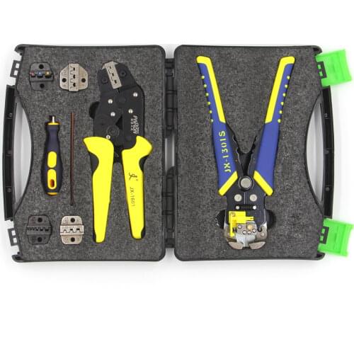 PARON Wire Crimpers Multifunctional Engineering Ratcheting Terminal Crimping Pliers Wire Strippers Bootlace Ferrule Crimper Tool
