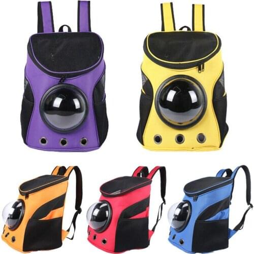Pet Carrier Astronaut Space Capsule Backpack for Cats Small Dogs Portable Doggie Kitten Cat Travel Bag Outdoor Puppy Supplies