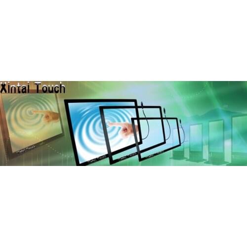 Xintai Touch Hot selling 46 inch 4 points transparent IR touch screen for open frame touch monitor