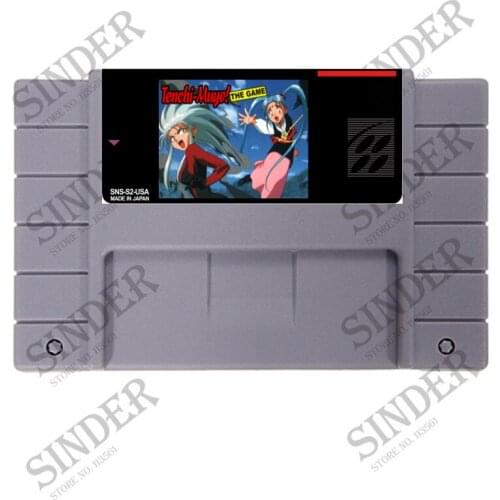 Save File Tenchi Muyou! Game Hen 16 bit Super Game Card For NTSC USA Game Player