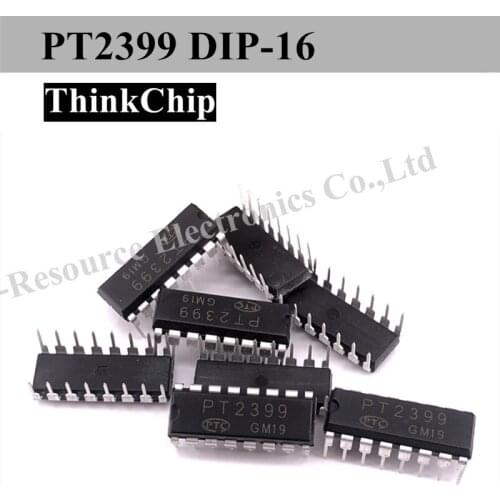 10pcs) PT2399 DIP-16 Echo Processor IC