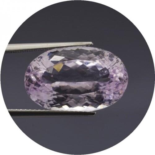 17,32 ct. Kunzite Oval Cut