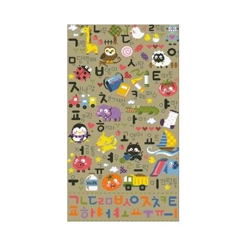 18-SO-G52 Counted Cross Stitch 11CT 14CT 18CT DIY Chinese Cross Stitch Kits Embroidery Needlework Sets