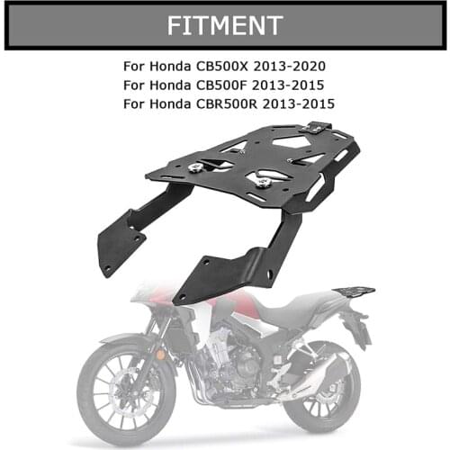 Motorcycle Accessories Rear Carrier Luggage Rack for CB500X 2013-2020 CB500F 2013-2015 CBR500R 2013-2015