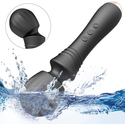 AV Vibrator Magic Wand Female Masturbation Tool Female Masturbation Tool Nipple Massager G-spot Vagina Stimulator Adult Products