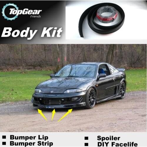 NOVOVISU Bumper Lip Lips For TOYOTA Cavalier / Top Gear Shop Spoiler For Car Tuning / TOPGEAR Recommend Body Kit + Strip