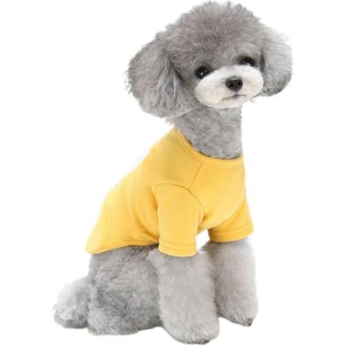 80% Hot Sale Lovely Pet Clothes Cartoon Bear Print All-match Two-leg Pet Dogs Sweatshirt Costume for Medium Dogs