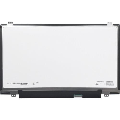 LP140WF3-SPD1 LP140WF6 SPF1 B140HAN01.3 Matte 30Pin 1920X1080 Matrix 72% NTSC IPS Display