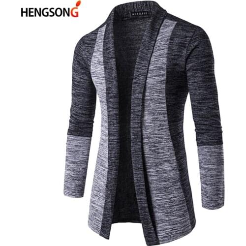Spring Autumn Men Cardigan 2018 Hot Sale Brand Clothing Male Fashion Quality Sweater Men Casual Mens Sweaters 2XL