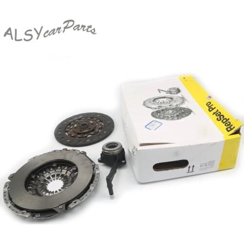 New Clutch Plate And Pressure Plate 06J141015D Central Slave Cylinder 0A5141671E For VW Tiguan 2.0TFSI CAWA CAWB CCZA CCZC