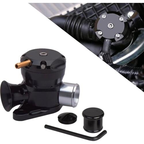 Blow Off Valve BOV Turbo Pressure Blow Dump Black Blow Off Adaptor Valve Train 13 PSI Spring for SUBARU XT SUBARU GT
