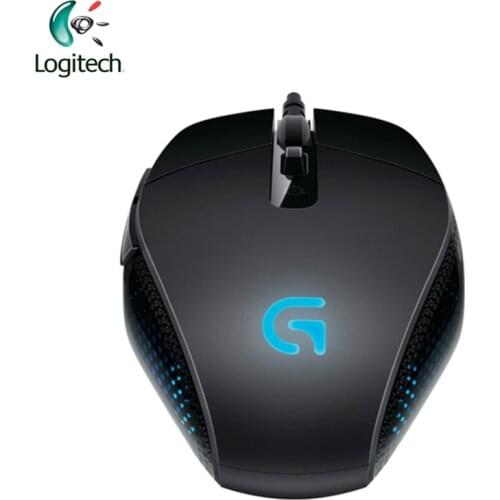 Original Logitech G302 Wired Gaming Mouse with Breathe Light 4000dpi USB Interface for PC Game Windows10/8/7 Support Office Test