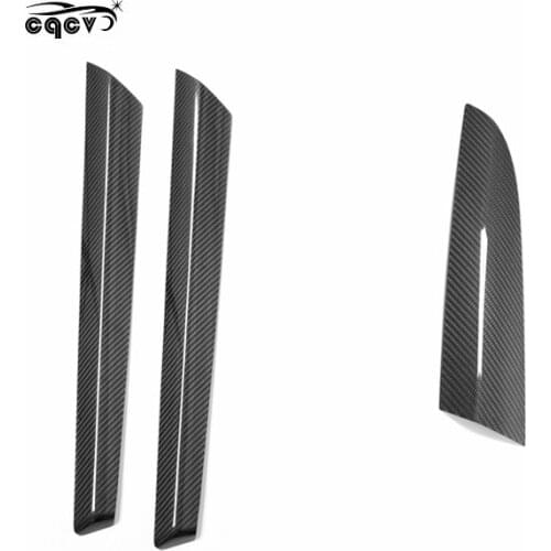 Carbon fiber interiors for BMW X3/X4 F25 F26 Rear-View mirror cover Instrument panel trim Door trim strip Central control cover