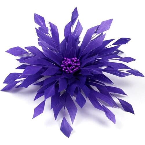 Bridal Hair Pins Feather For Clip Headdress Accessory /Headpiece with Feather 1 Piece Special Occasion/Party /Evening Headpiece