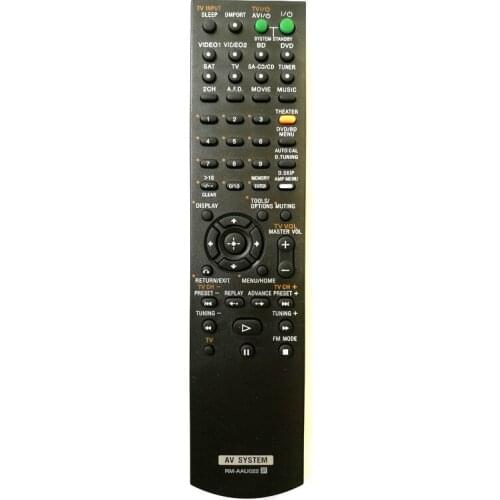 NEW Replacement Remote Control For Sony RM-AAU020 RM-AAU022 STR-DH500 STR-DG520 AV System