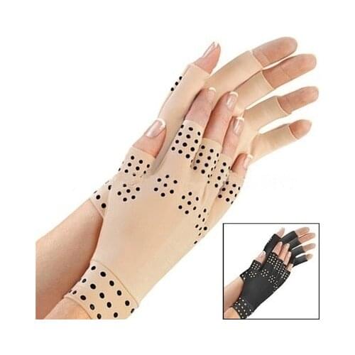 Women Cost-effective Therapy Support Gloves Arthritis Pressure Pain Relief Joint Healing Gloves Magnetic Compression Gloves