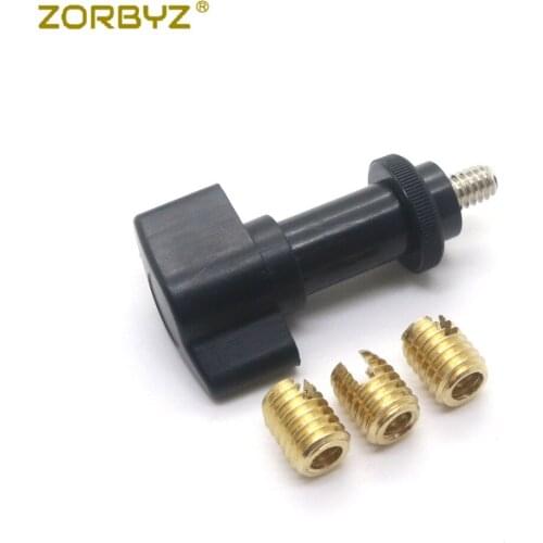 ZORBYZ Black Threaded Brass Batwing Fairing Insert Repair Kit For Harley Touring FLH/T 1997-2013