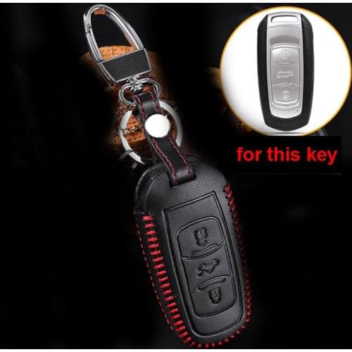 1pc for geely NL-3 (boyue) GS GL 2016-2018 Key cover top layer leather