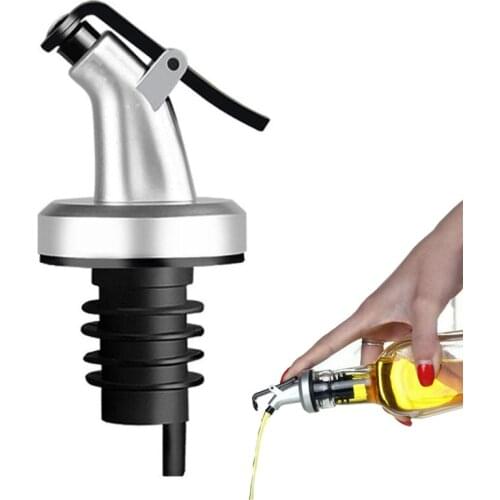 1PC Bottle Stopper Leak Proof Wine Stopper Bottle Cap Wine Pourer Spout Stopper Dispenser Olive Oil Sprayer Kitchen Tools