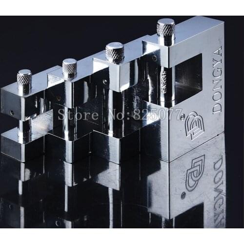 1PCS Anti-theft padlock iron gate security locks square small lock Width 40mm/50mm/60mm/70mm with keys KF1079