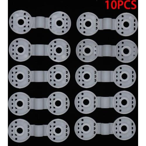 10pcs Sunshade Net Clip Garden Tools Greenhouse Shade Cloth Fix Clamp Plastic Grommet Fence Netting Installation Hook