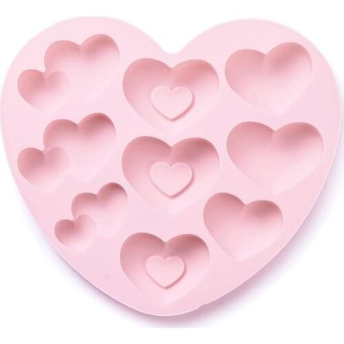 2pcs DIY Silicone Molds Epoxy Resin Casting Mould Tools for Jewelry Making Necklace Pendants Keychain Accessories Mixed Shape