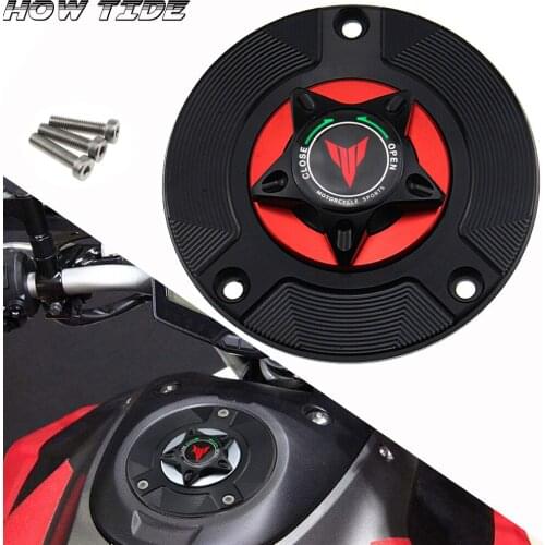 LOGO MT Motorcycle Accessories Gas Fuel Tank Cap Cover CNC Aluminum for YAMAHA MT-07 MT-09 MT-10 MT-25 MT-01 MT-03 MT-125