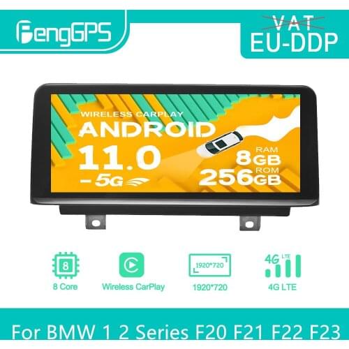 For BMW 1 2 Series F20 F21 F22 F23 2011 - 2017 Android Car Radio Stereo Multimedia DVD Player Autoradio Touch Screen GPS Navi