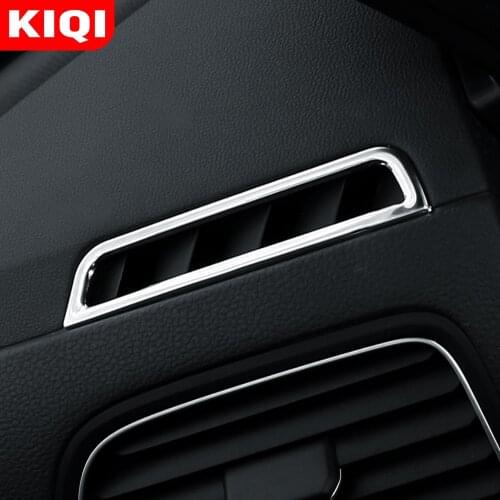KIQI Car Side Air Condition Air Outlet Vent Cover Protective Trim for Volkswagen VW Golf 7 MK7 MK7.5 LHD 2012 - 2019 Accessories