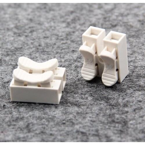 Quick Connector cable clamp Terminal Block Spring Connector Wire LED Strip Light lamps Wire Connecting .2P. 50pcs,100pcs