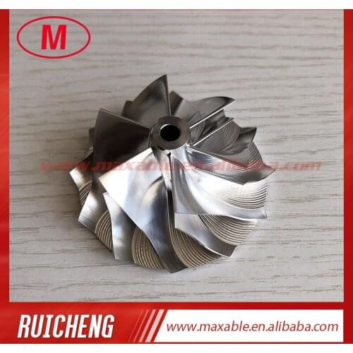 CT12 6+6 blades 43.08/58.03mm 17291-67010 high performance turbocharger milling/aluminum 2618/billet compressor wheel